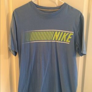 Medium Blue Nike Workout Shirt